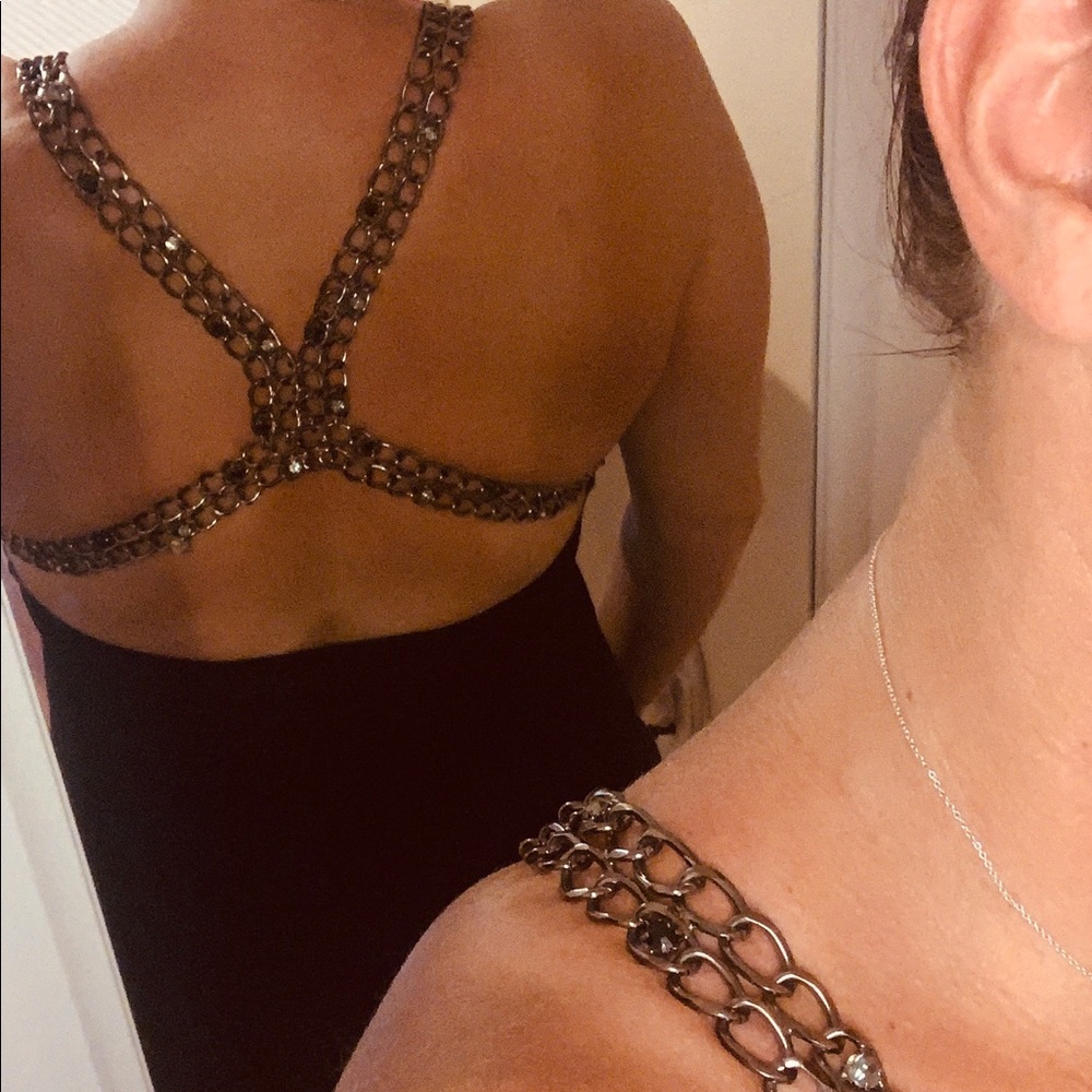 SKY Chain Little Black Dress 🖤